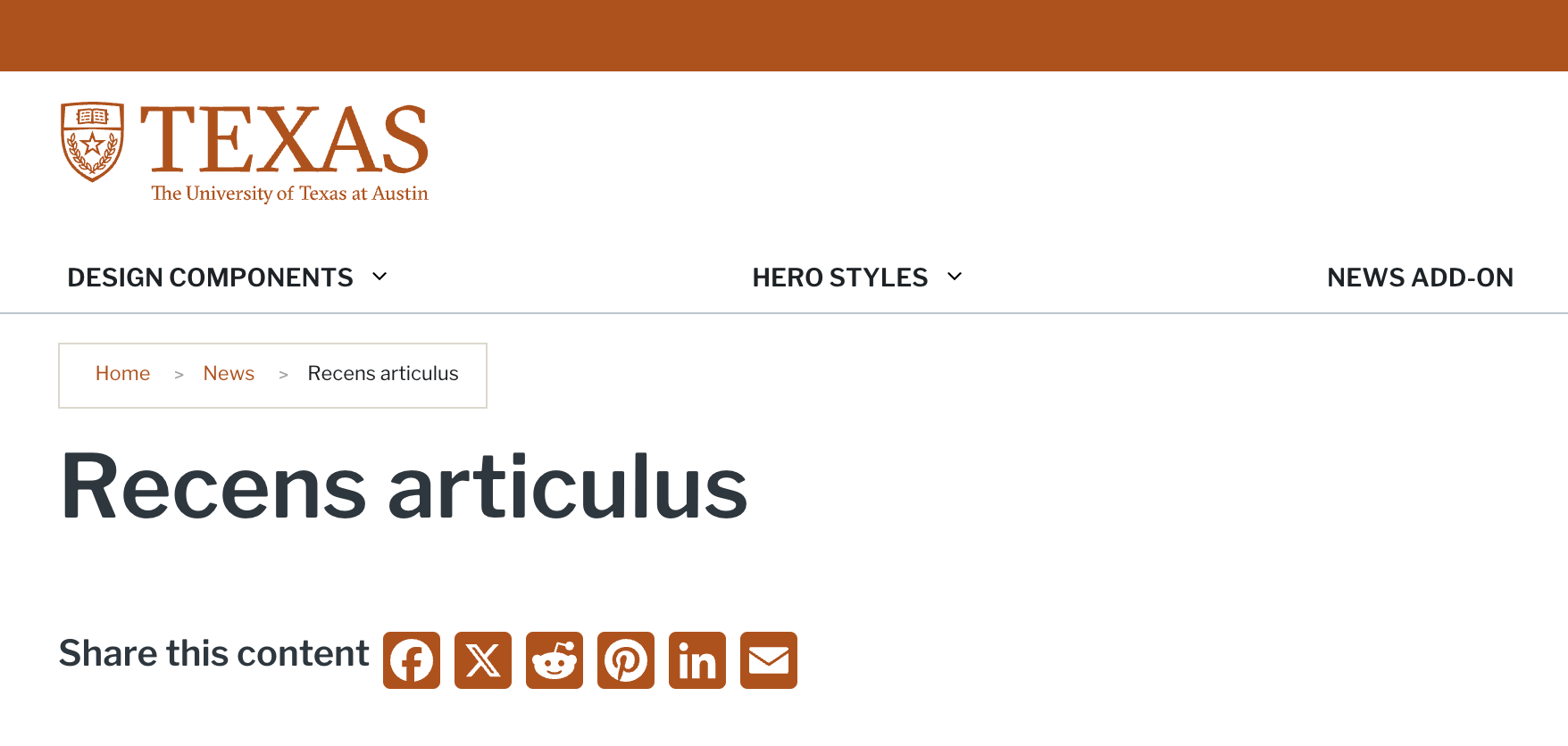 Stacked Profiles with prominent image, headline, and intro text.
