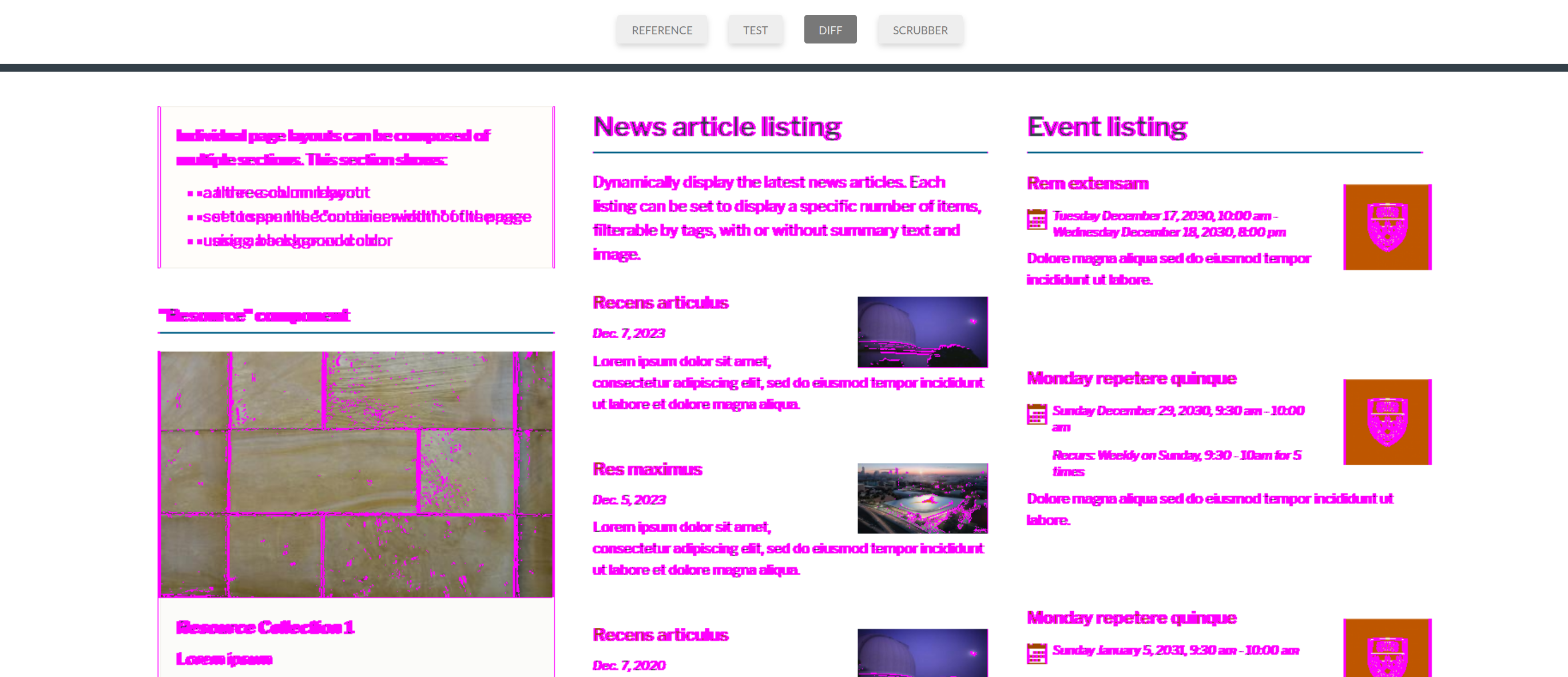 Visual differences between Bootstrap 4 and Bootstrap 5