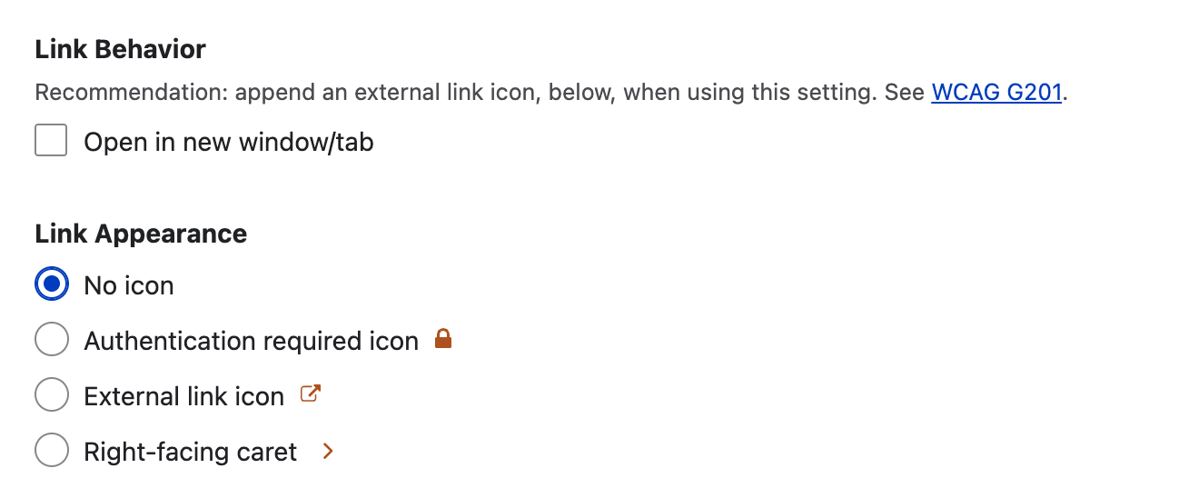 Screenshot of interface