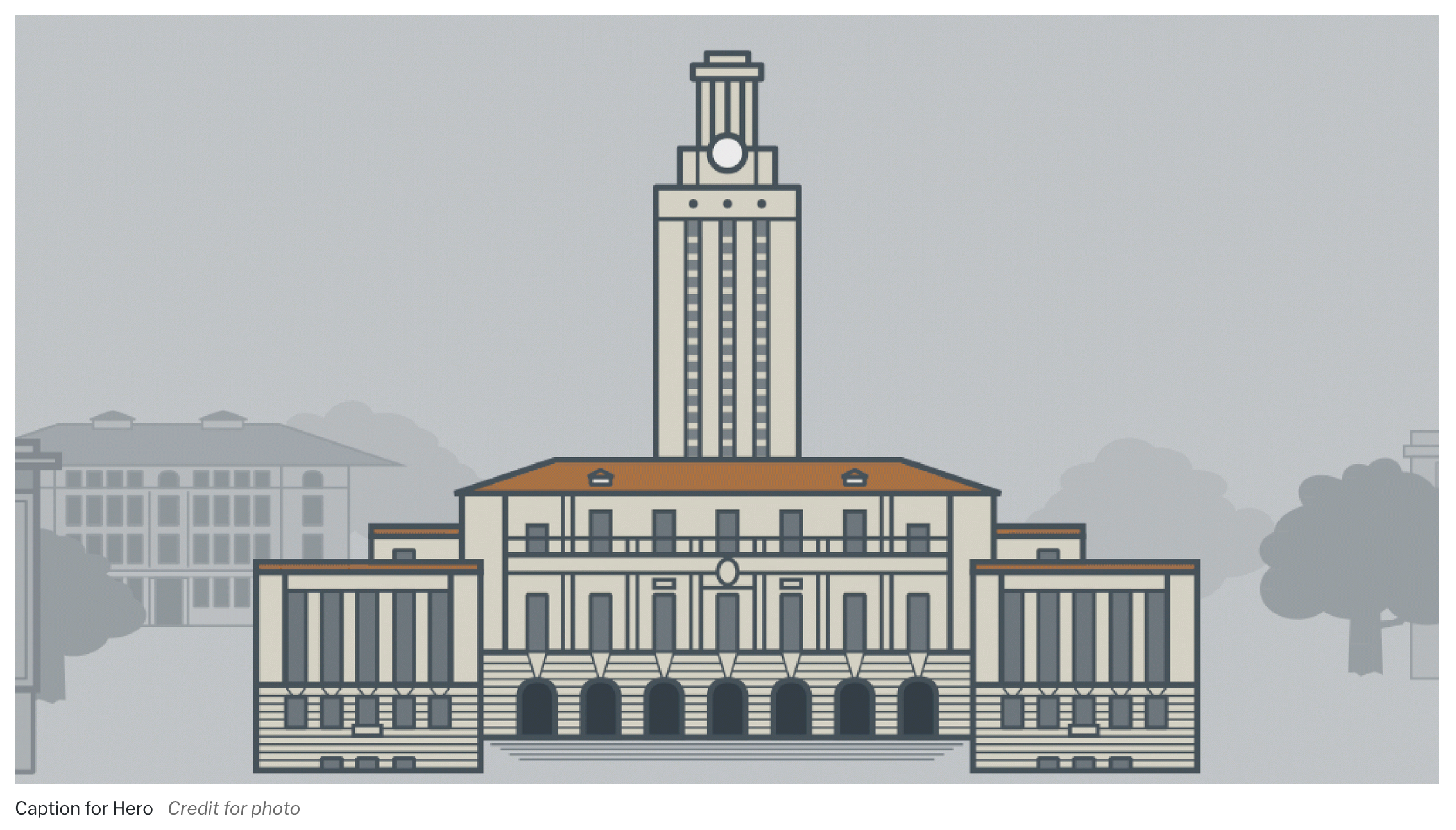 Hero with default option